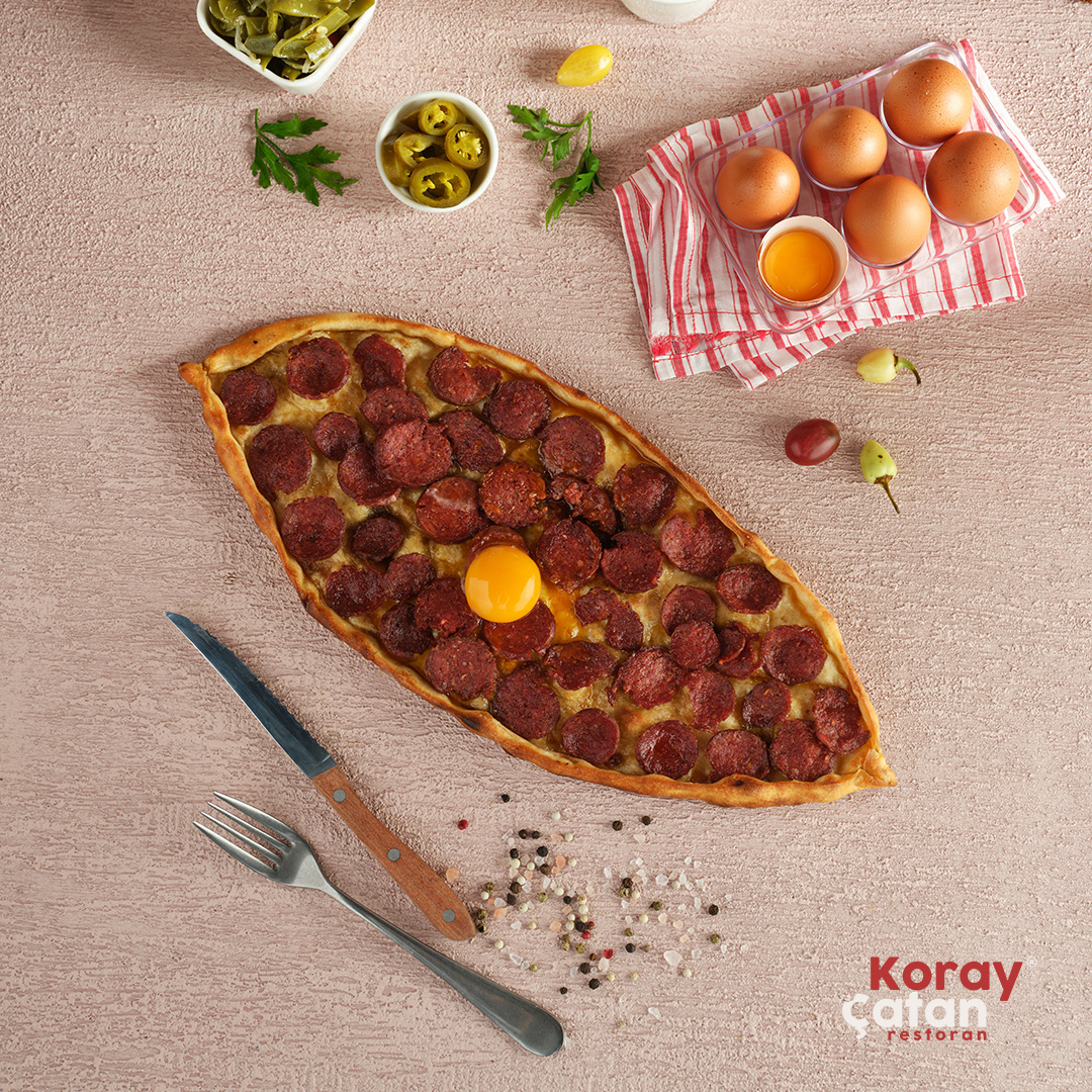 Açık Sucuklu Pide